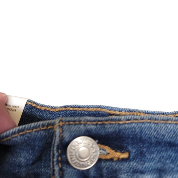 Denizen From‎ Levi's Vintage High-Rise 5" Inseam Jean Shorts Size 14 / 32 Blue - Picture 5 of 13